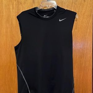 Nike pro combat no sleeves workout shirt mens large